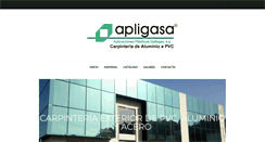 Desktop Screenshot of apligasa.com